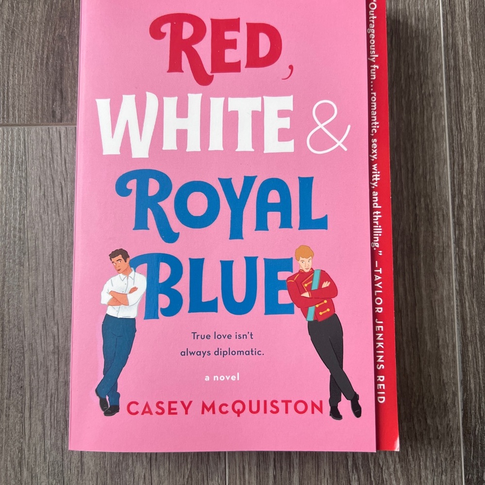 Red, White & Royal Blue Book